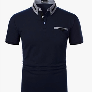 ⚡️NWT!!! STTLZMC navy shirt‎ - L